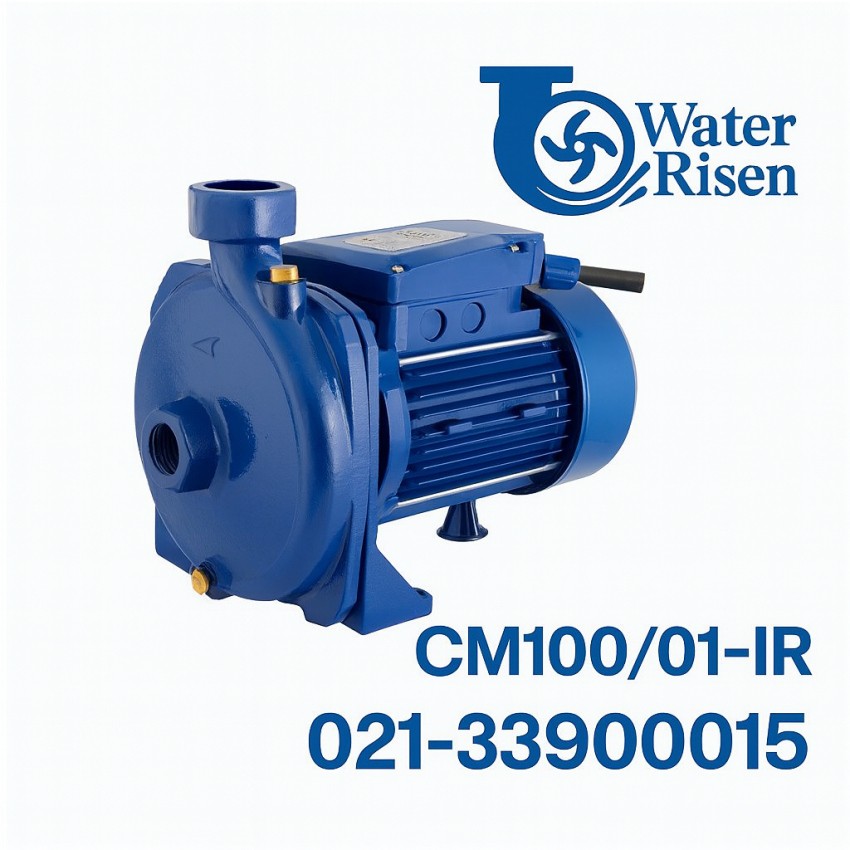 پمپ آب پنتاکس ۱ اسب بشقابی مدل CM100/01-IR مونتاژ اصلی با پروانه برنجی | مناسب مصارف خانگی و کشاورزی سبک
