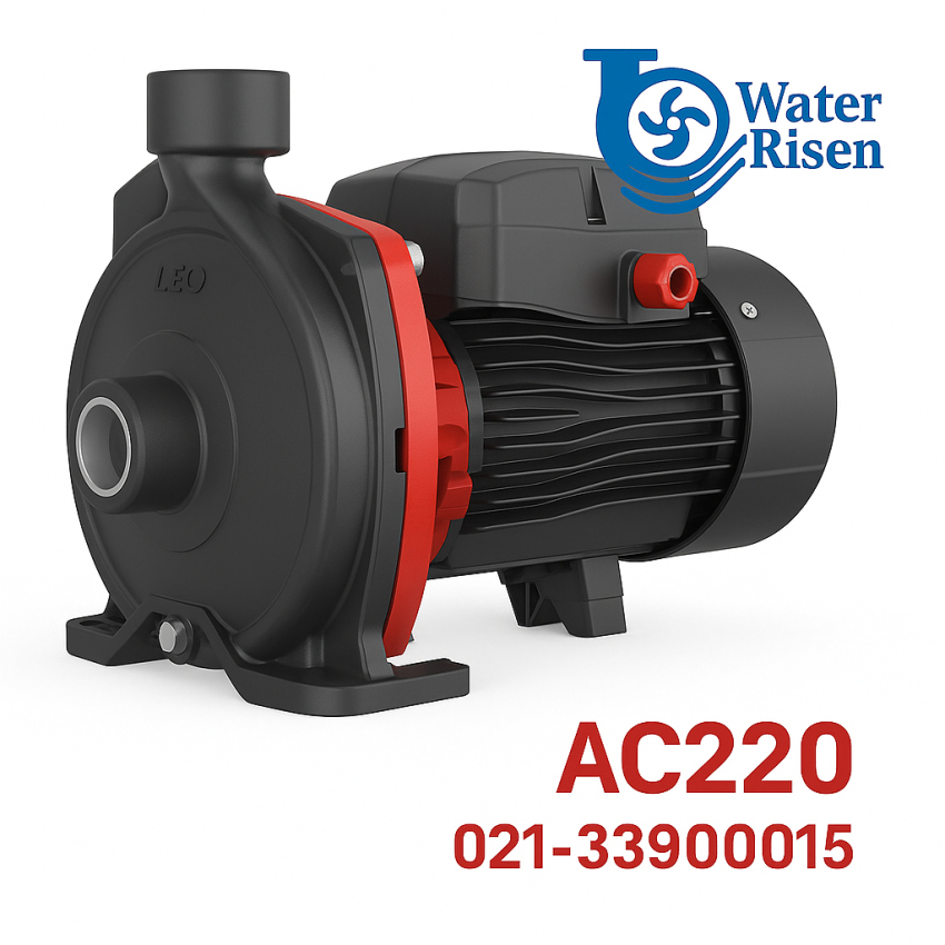 پمپ دو پروانه لیو مدل 2AC220 سه فاز ۳ اسب هد ۶۳ متر