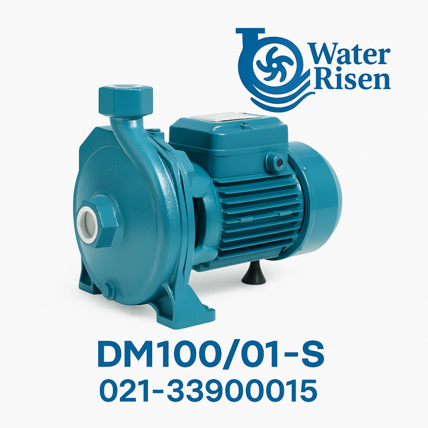 پمپ آب بشقابی دیزل‌ساز ۱ اسب مدل DM100/01-S تکفاز پروانه برنجی