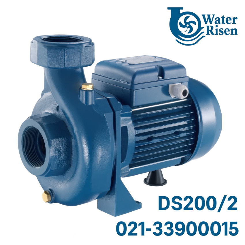 پمپ آب دیزلساز ۲ اسب سانتریفیوژ مدل DS200/2 تکفاز | دهانه ۲ اینچ | فشار متوسط | مناسب آبرسانی، کشاورزی و صنعتی سبک
