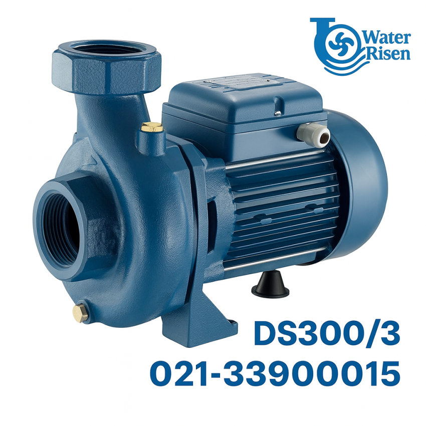 پمپ سانتریفیوژ دیزل‌ساز ۳ اسب مدل DS300/3 تکفاز سه اینچ