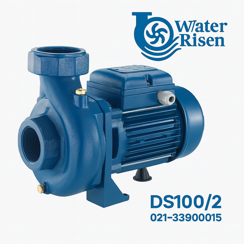پمپ سانتریفیوژ دیزل‌ساز ۱ اسب مدل DS100/2 تکفاز دو اینچ