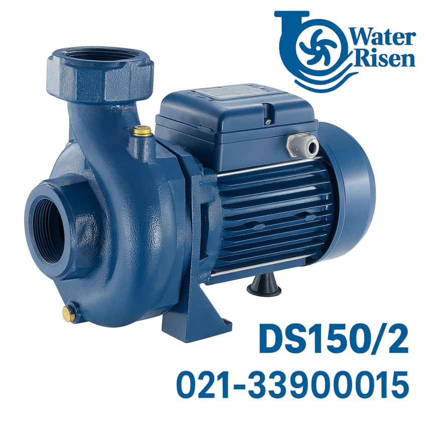 پمپ سانتریفیوژ دیزل‌ساز ۱.۵ اسب مدل DS150/2 تکفاز دو اینچ