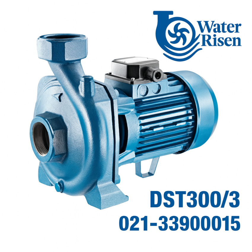 پمپ آب دیزلساز ۳ اسب سانتریفیوژ افقی مدل DST300/3 سهفاز با دهانه ۳ اینچ | مناسب مصارف کشاورزی، صنعتی و آبرسانی سنگین