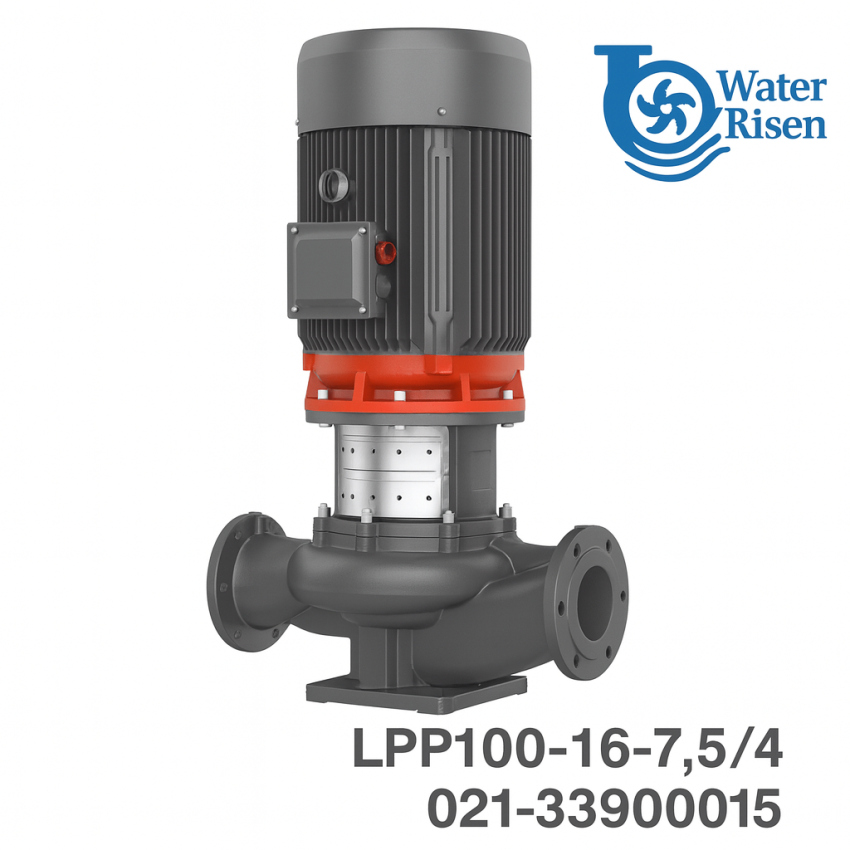 پمپ سیرکولاتور خطی لیو مدل LPP40-17.5-1.1/2 سهفاز | دهانه ۱.۵ اینچ | توان ۱.۵ اسب بخار | مناسب سیستمهای گرمایش و سرمایش مرکزی