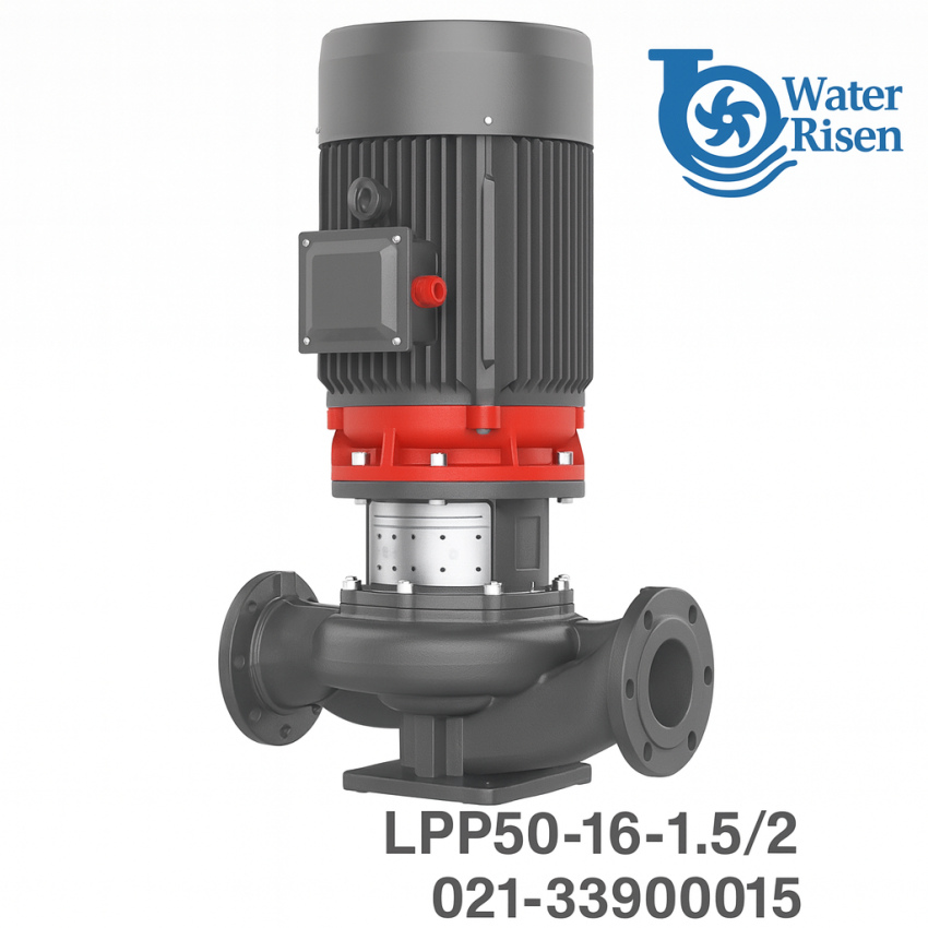 پمپ سیرکولاتور خطی 2 اینچ لیو مدل LPP50-16-1.5/2 سهفاز (2 اسب بخار)