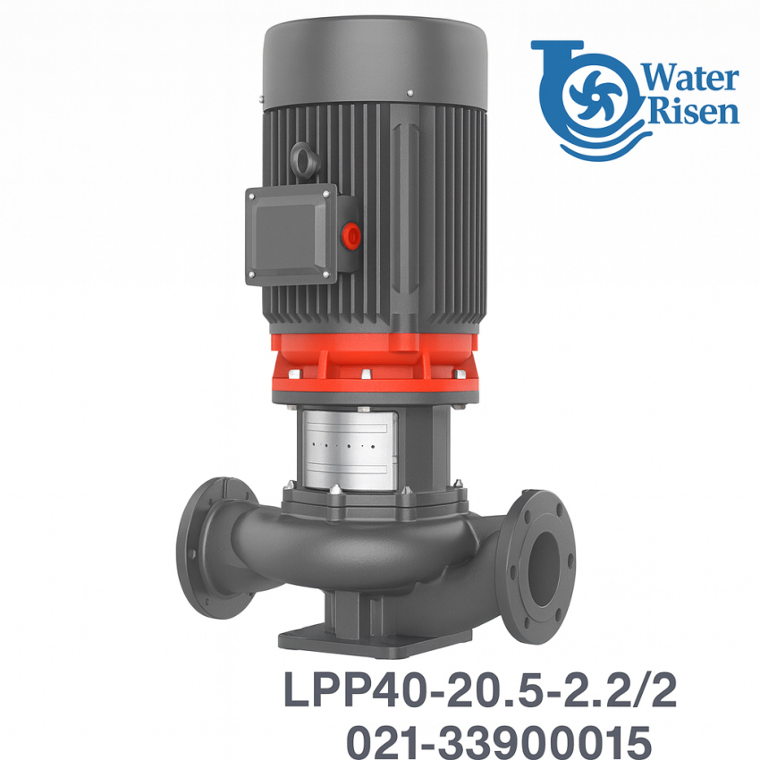 پمپ سیرکولاتور خطی 1.5 اینچ لیو مدل LPP40-20.5-2.2/2 سهفاز (3 اسب بخار)