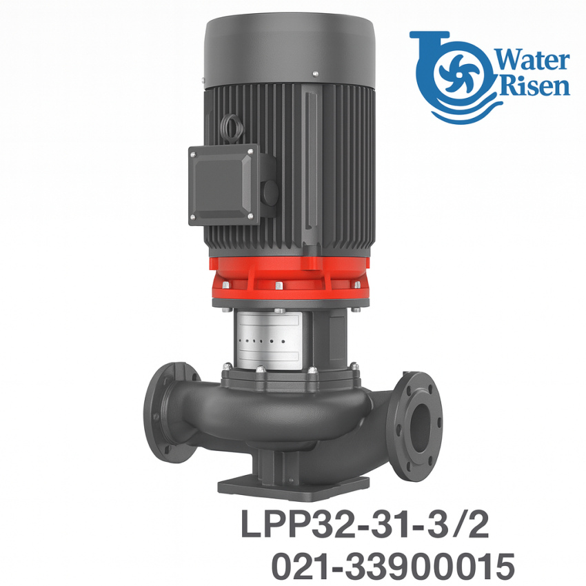 پمپ سیرکولاتور خطی 1.25 اینچ لیو مدل LPP32-31-3/2 سهفاز (4 اسب بخار)