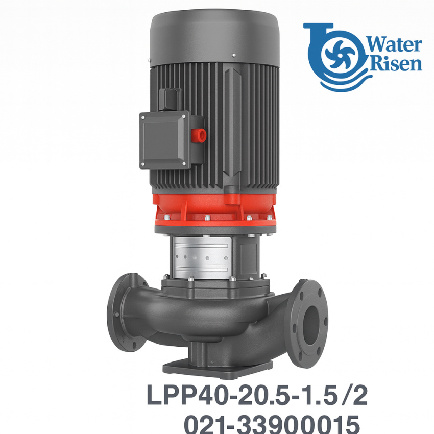 پمپ سیرکولاتور خطی 1.5 اینچ لیو مدل LPP40-20.5-1.5/2 سهفاز (2 اسب بخار)