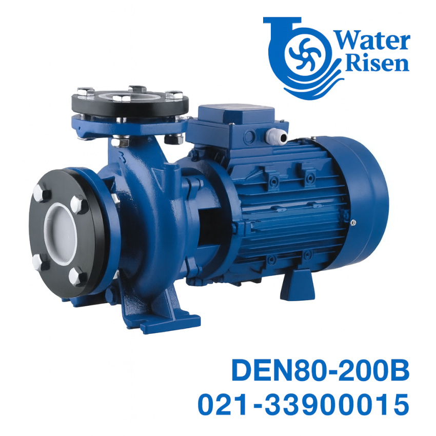 الکتروپمپ سانتریفیوژ مونوبلاک دیزلساز مدل DEN80-200B | توان ۱۵ اسب بخار (۱۱ کیلووات) | سهفاز | دهانه ۳ اینچ | مناسب مصارف صنعتی و کشاورزی سنگین