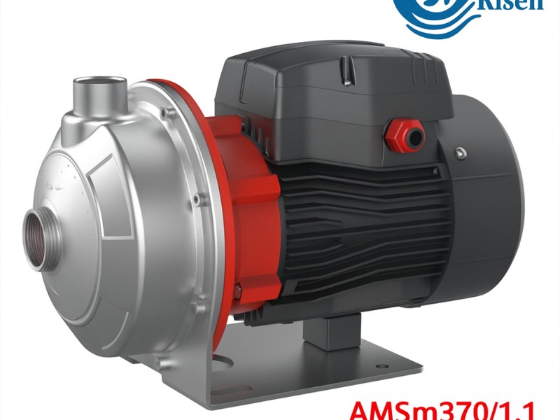 پمپ سانتریفیوژ لیو استیل 304 - تکفاز مدل AMSm370/1.1