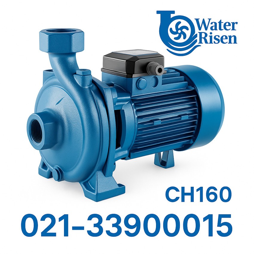 پمپ آب پنتاکس مدل CH160 | توان ۱.۵ اسب بخار | تکفاز | دهانه خروجی ۲ اینچ | بدنه چدنی | مناسب مصارف خانگی و صنعتی سبک