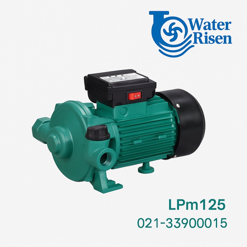 بوستر پمپ خطی لیو مدل LPm125 تکفاز (0.16 اسب بخار – خانگی)