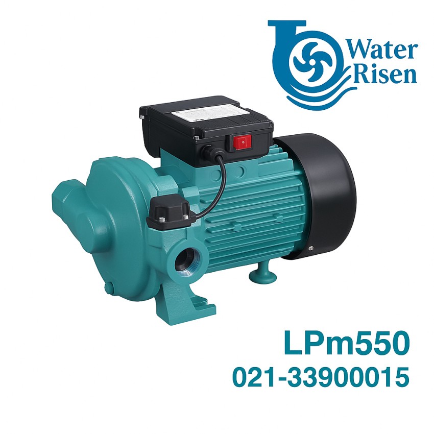 بوستر پمپ خطی لیو مدل LPm550 تکفاز (0.75 اسب بخار – خانگی)