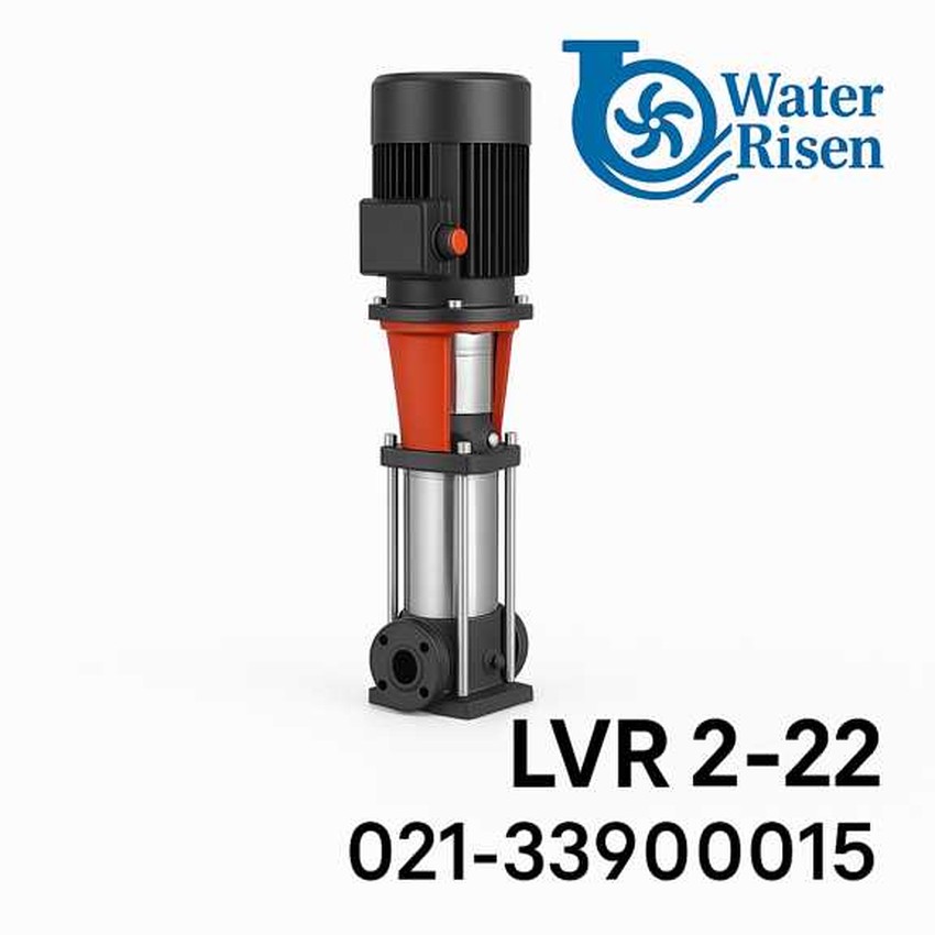 پمپ طبقاتی استیل لیو مدل LVR 2-22 سهفاز (3 اسب بخار)