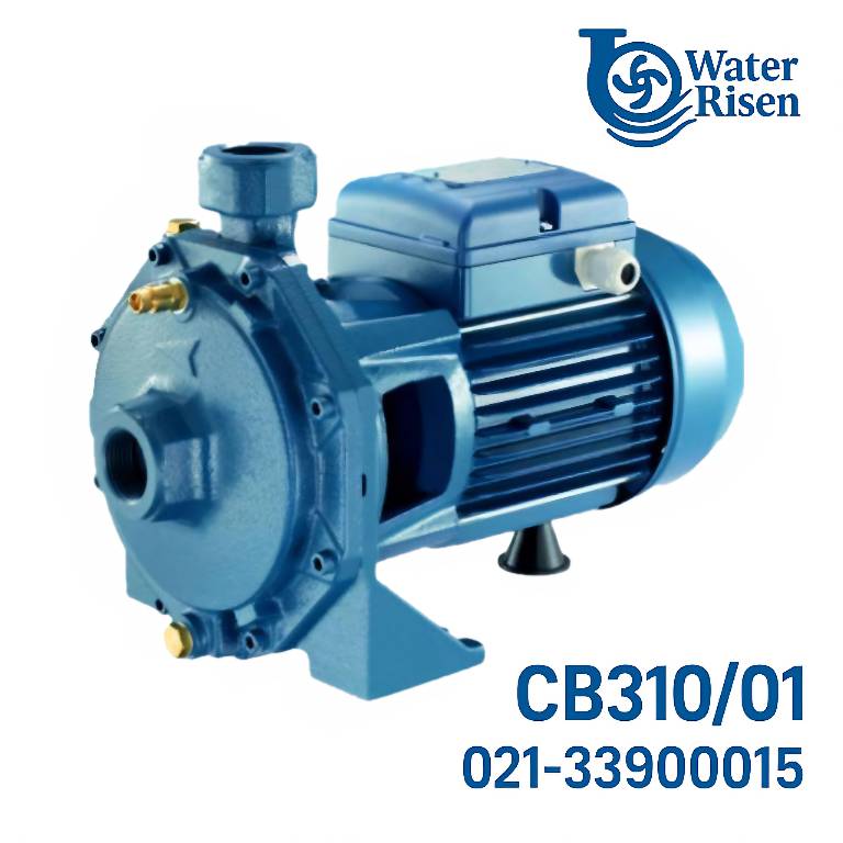 پمپ آب دو پروانه پنتاکس ۳ اسب مدل CB310/01 تک‌فاز پروانه برنجی (وارداتی ایتالیا)